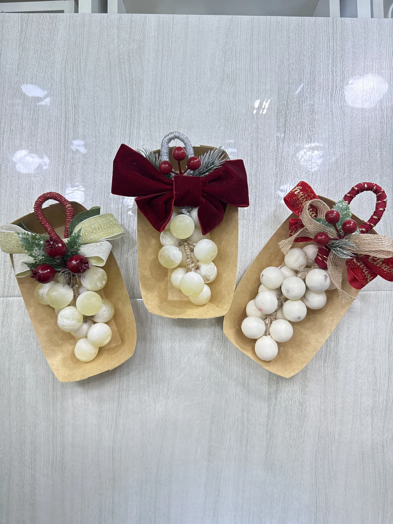 Jabones navideños grandes