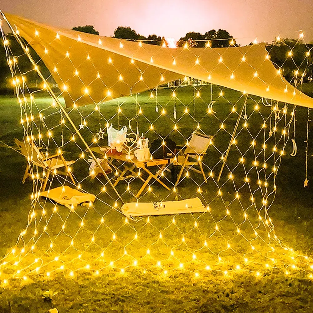 Malla solar 140 leds