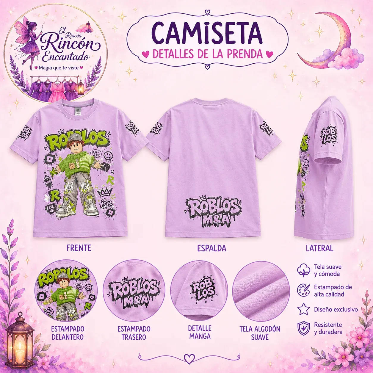 Camiseta de algodón 