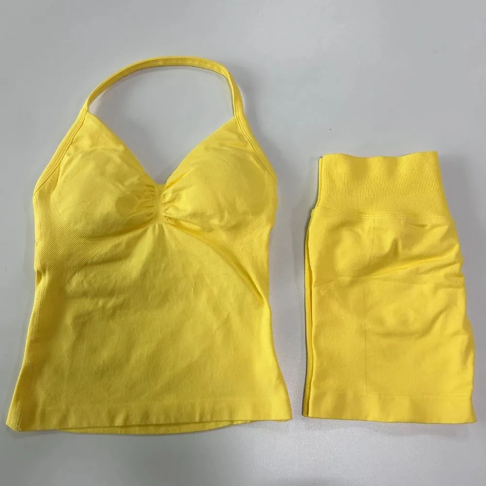 Conjunto de leggins corto