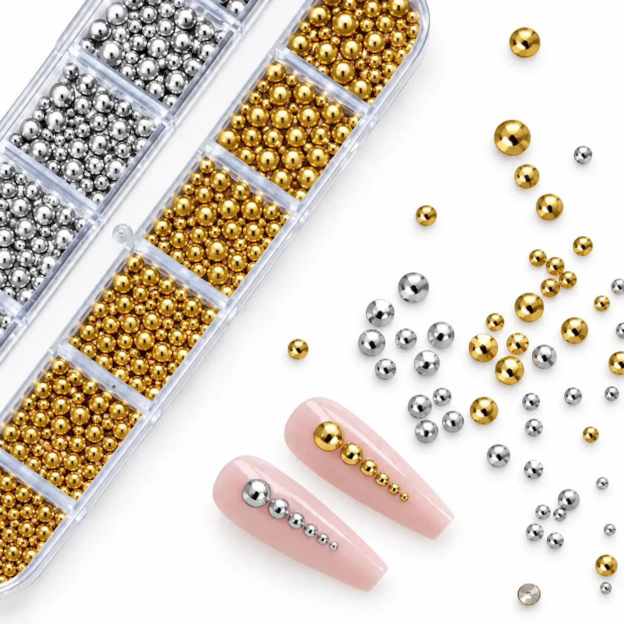 MIX MEDIAS PERLAS FANTASY NAILS - Image 2