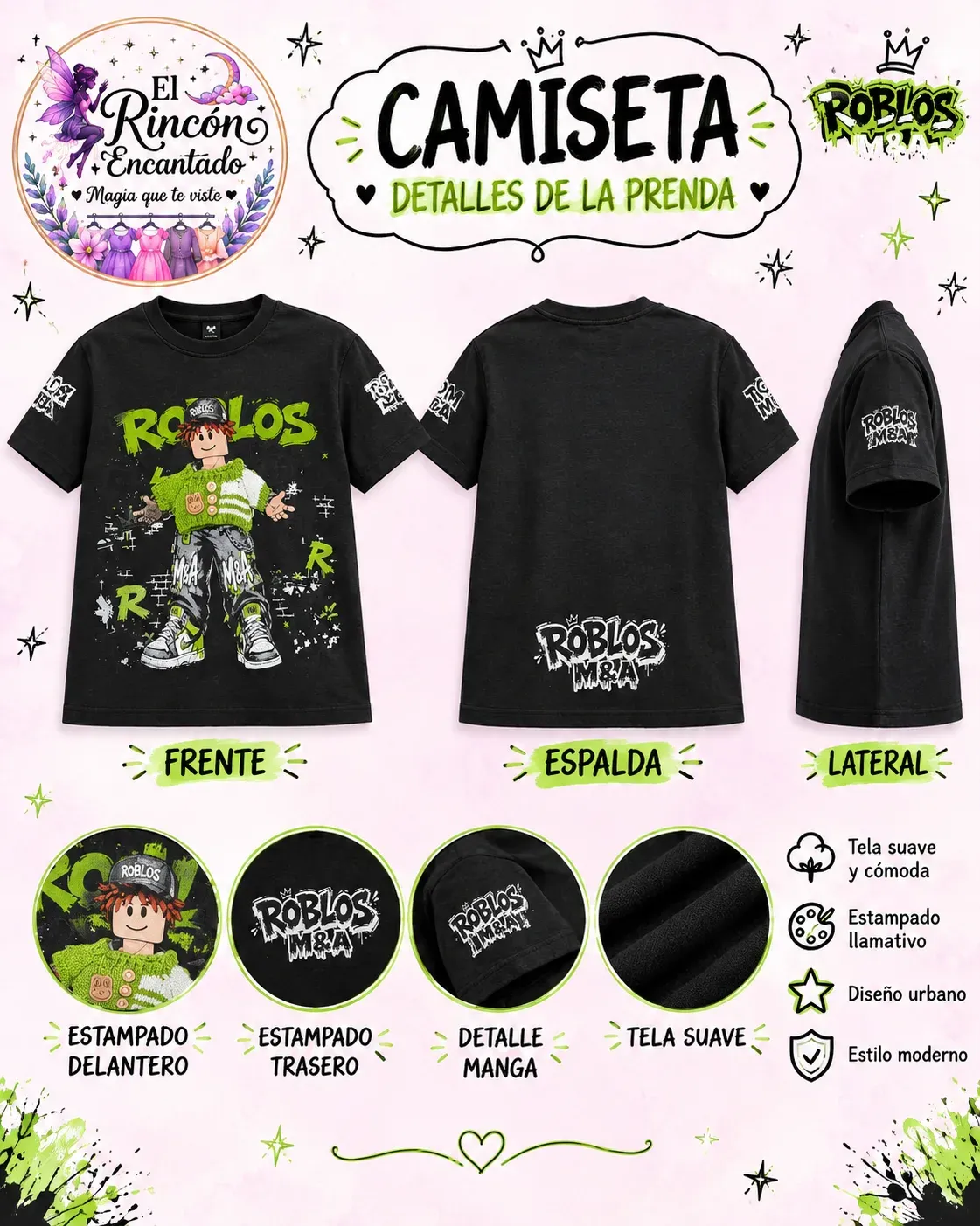 Camiseta de algodón 