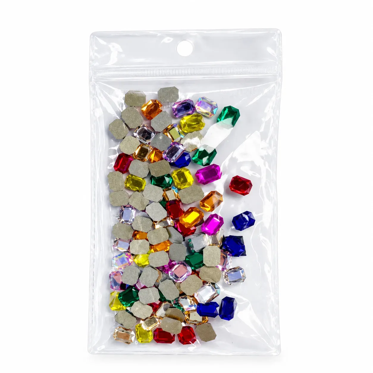 CRISTAL CUADRADO MIX COLOR FANTASY NAILS - Image 2