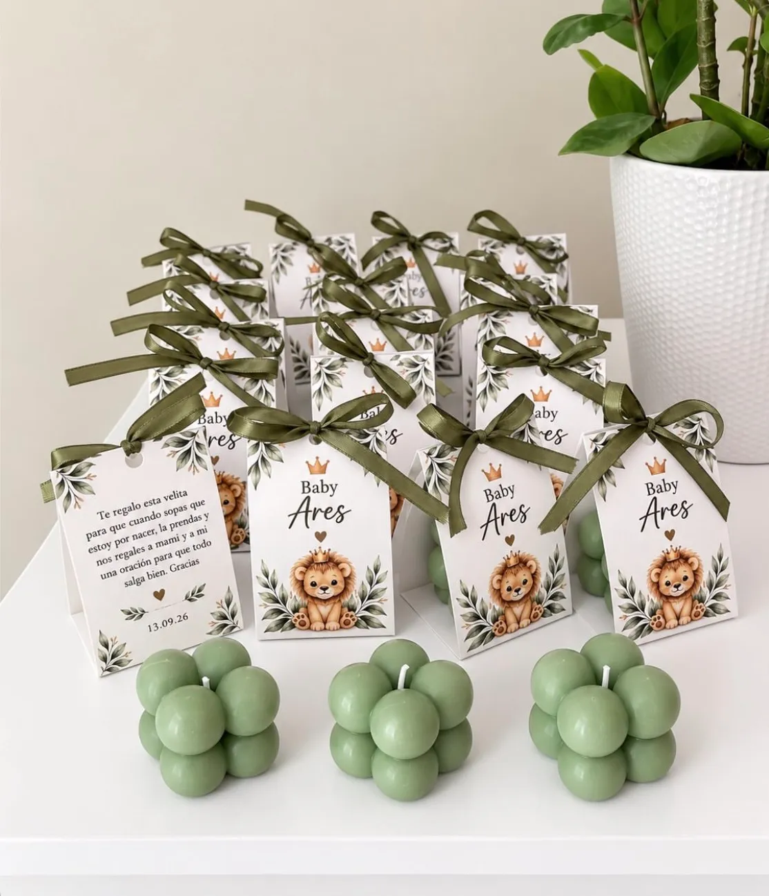 Souvenirs baby shower 