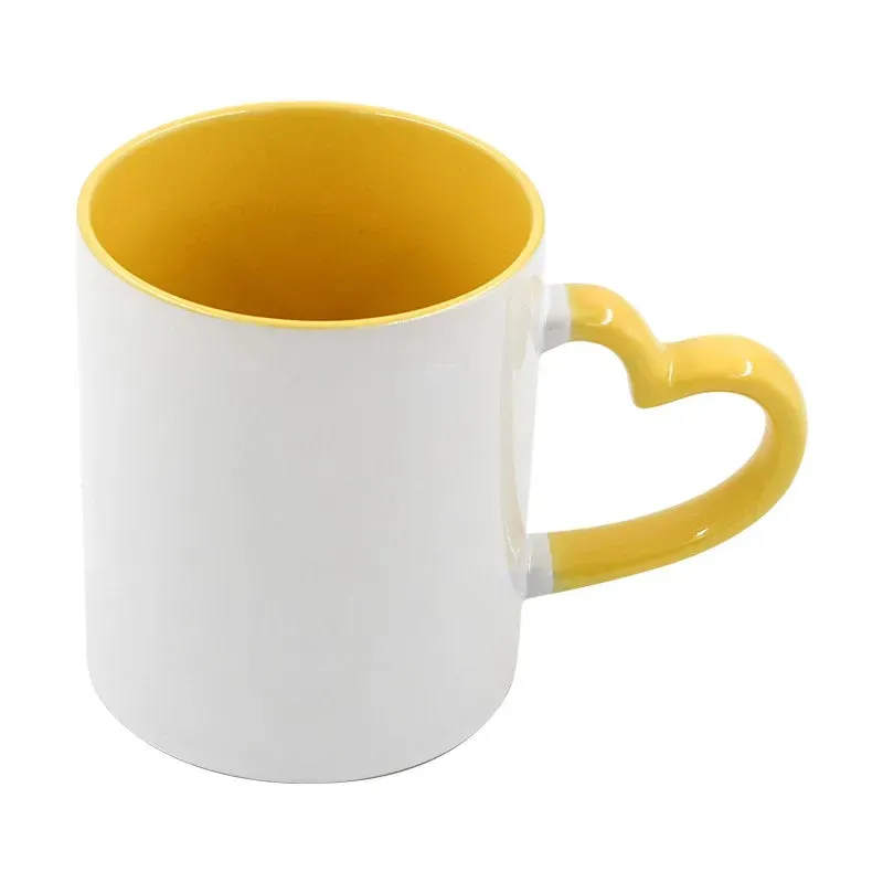 Mug Personalizado 11 oz con Asa de Corazón y Color Interno - imagen 8