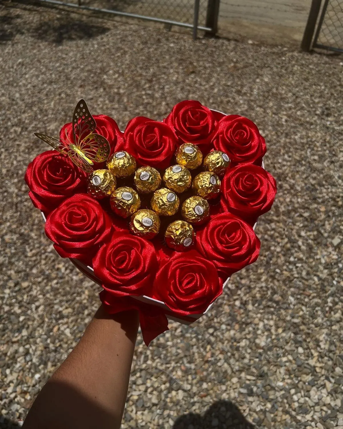     Caja Corazón con Chocolates 