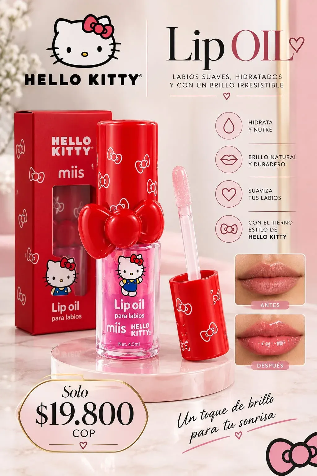 LIP OIL HELLO KITTY