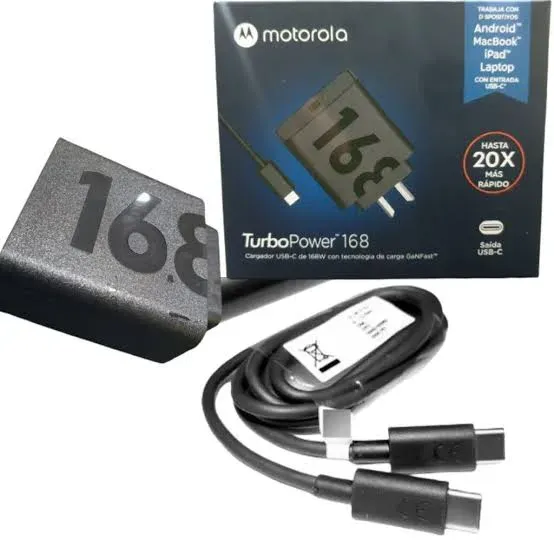 Cargador USB-C Motorola 168 W