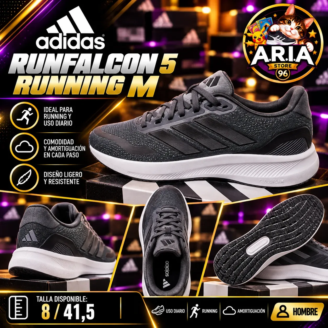 ADIDAS RUNFALCON 5 RUNNING M