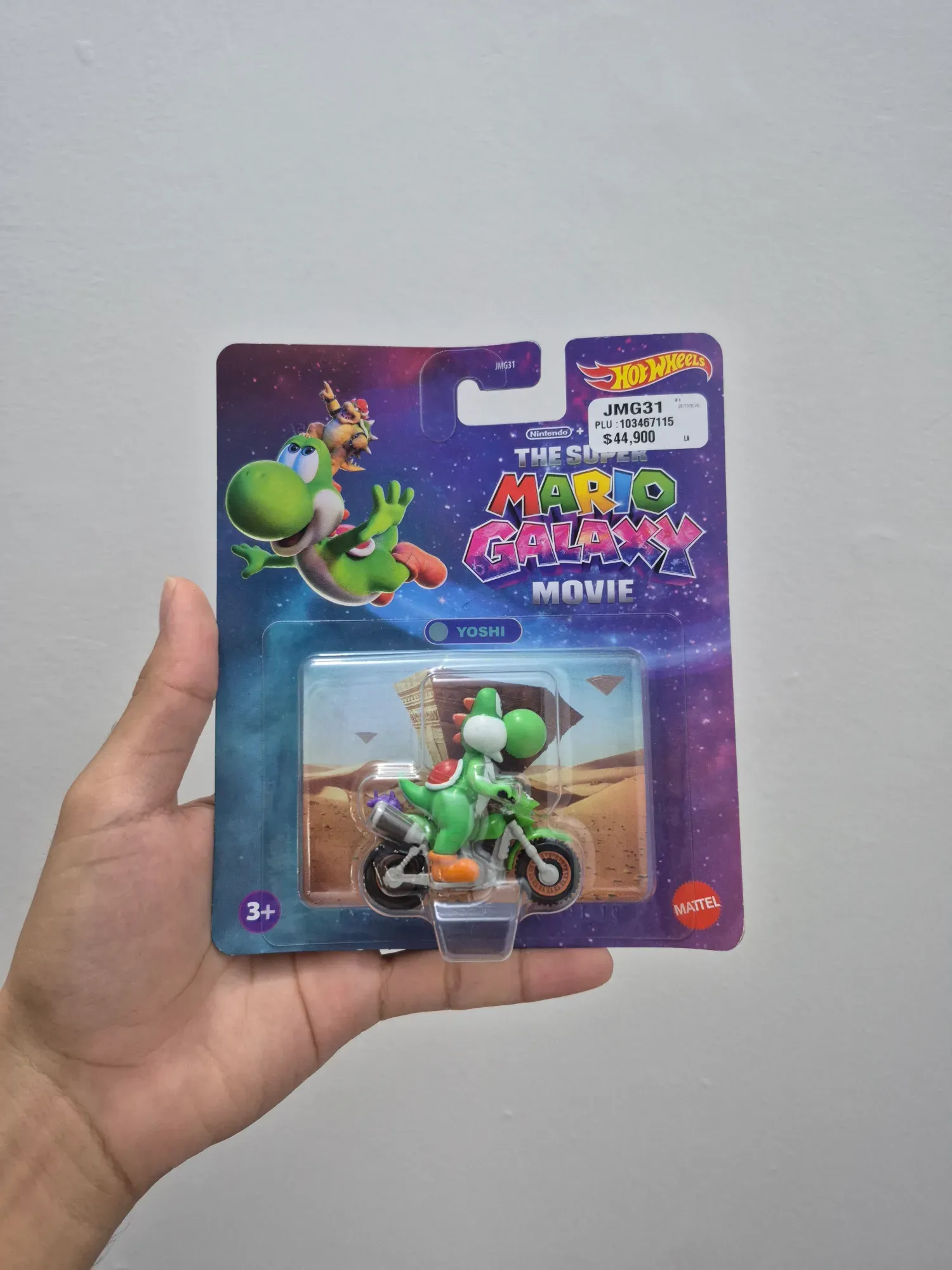Hot wheels de yoshi "super mario galaxy"