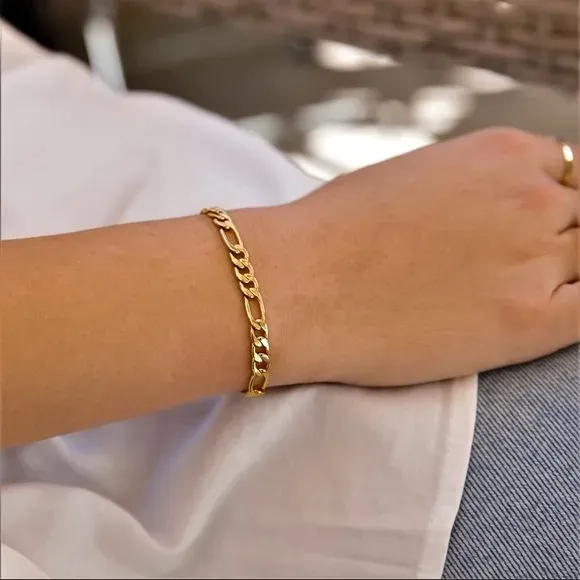 Pulsera 3 en 1 Dorada
