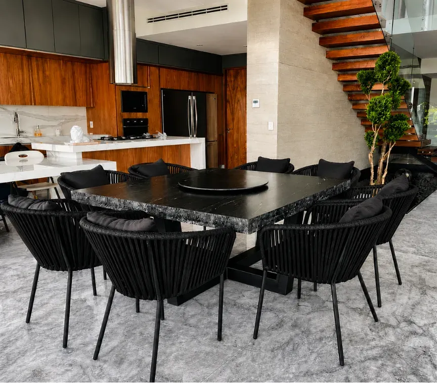 Comedor Aura Granito (Cuadrado) 4 Personas