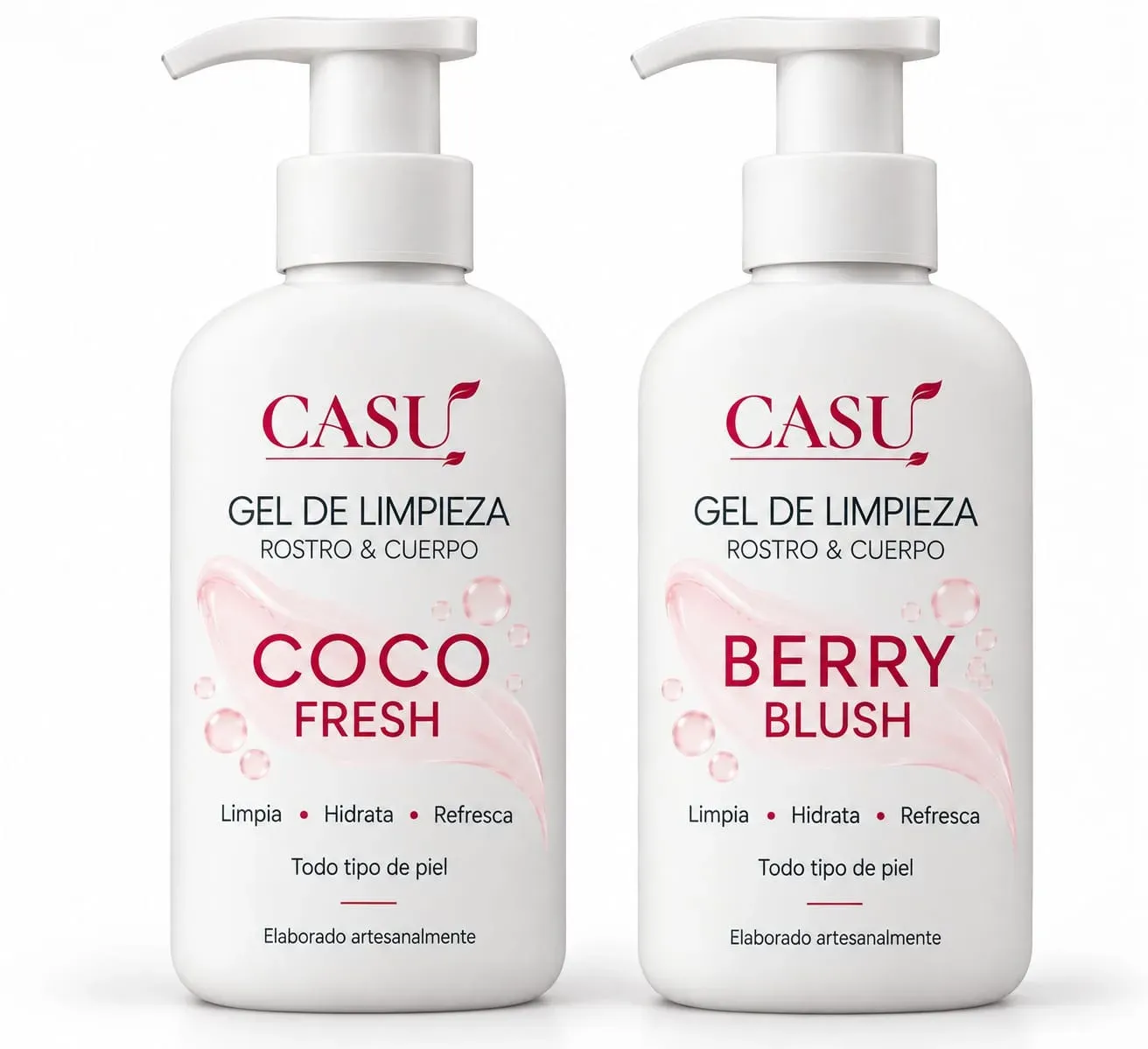 Gel de Limpieza Rostro & Cuerpo Berry Blush - 200 ml