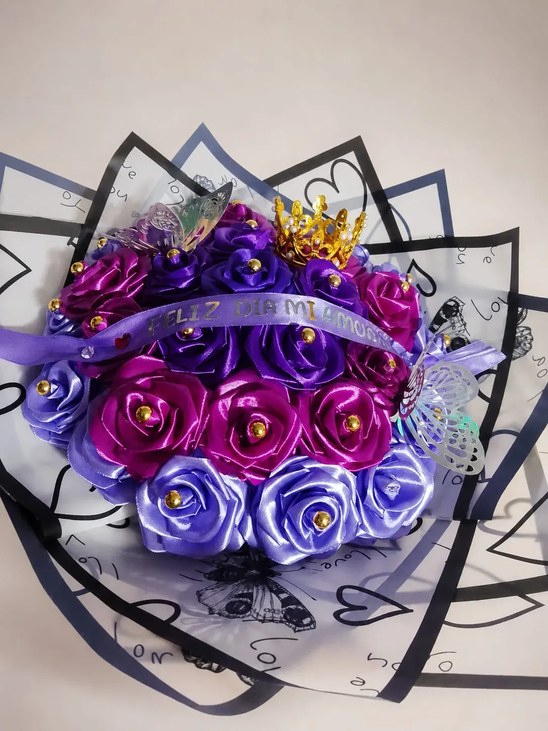 Ramo Eterno Reina Violeta - Image 1