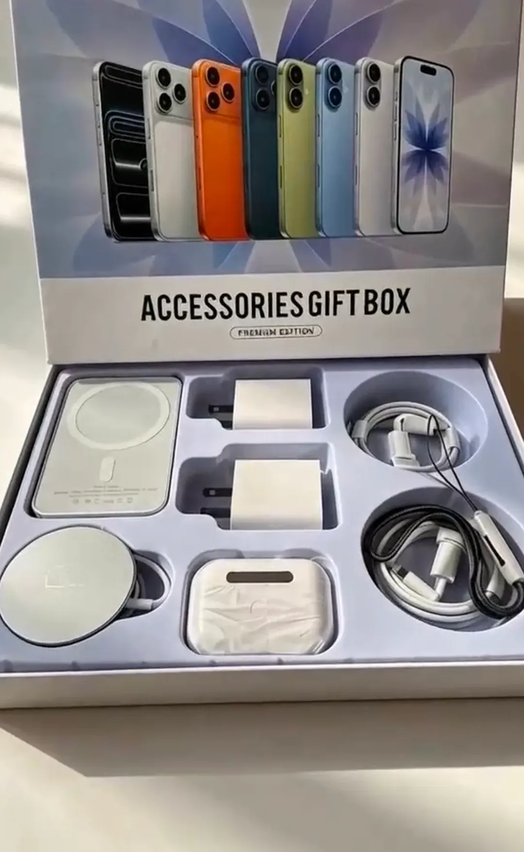🎁 Kit de Accesorios Premium 7 en 1 para iPhone 📱✨