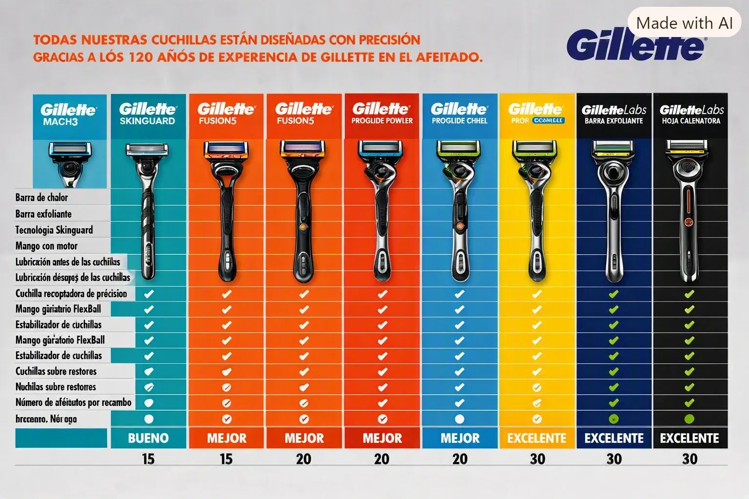 Maquina de afeitar Gillette Fusion5 - Image 2