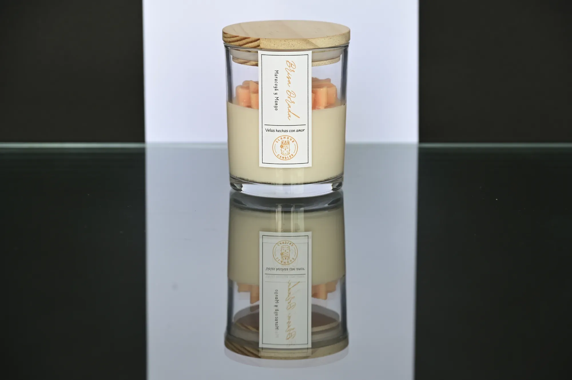 Vela Aromática Decorada - Brisa Dorada
