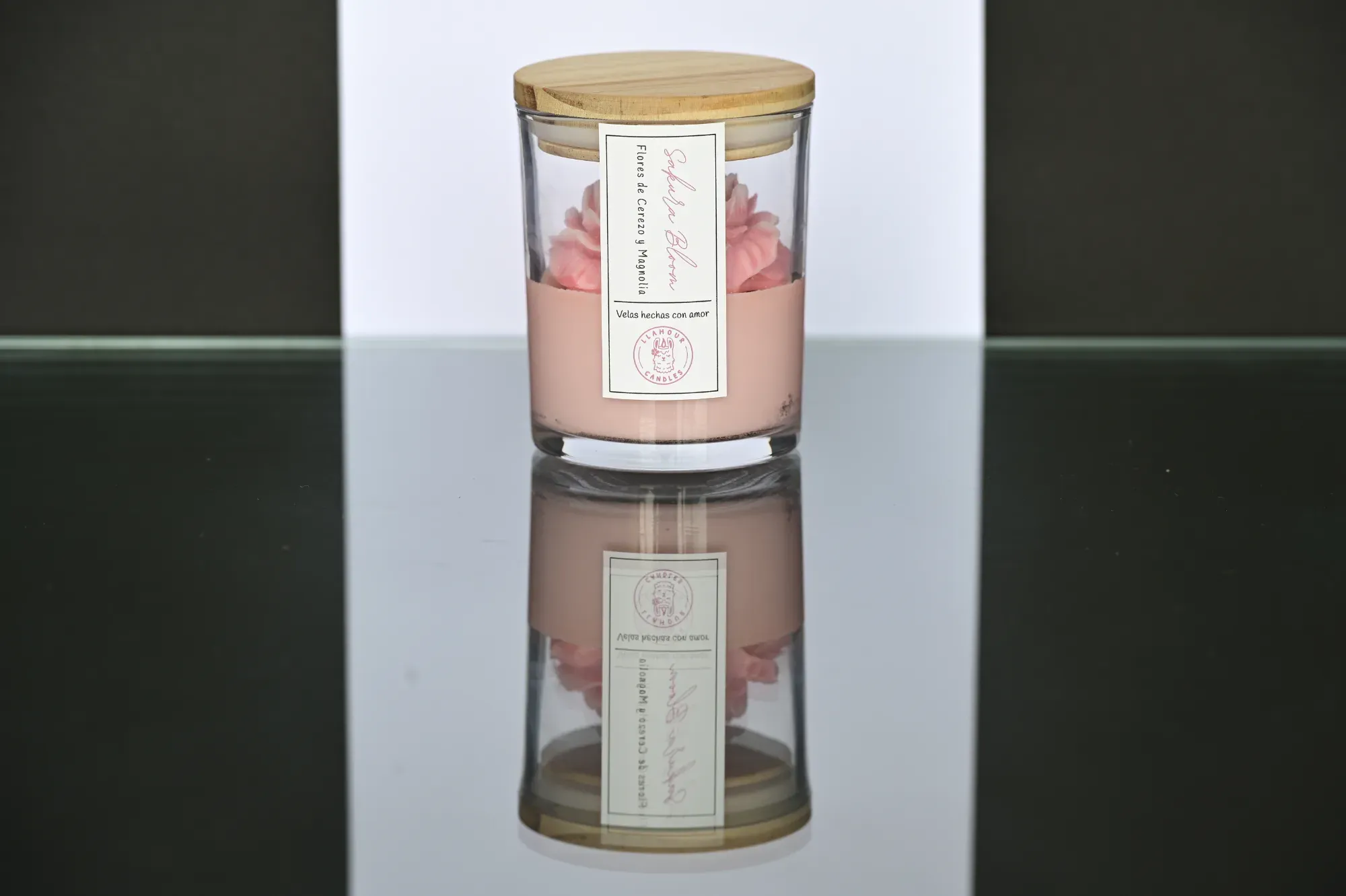 Vela Aromática Decorada - Sakura Bloom