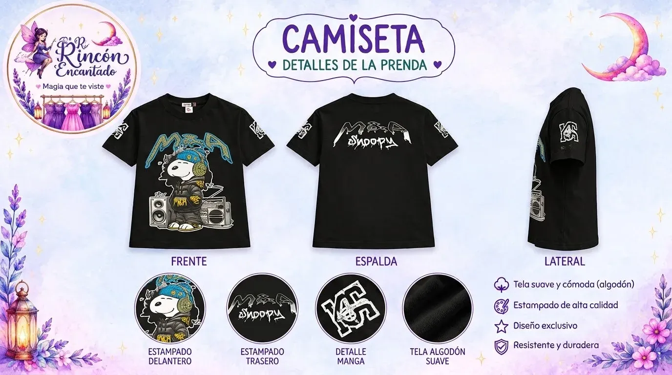 Camiseta de algodón 