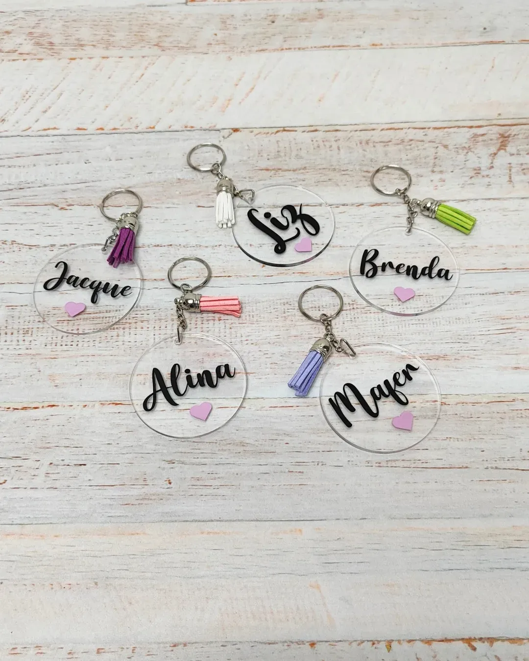 Llaveros con borla - Personalizados