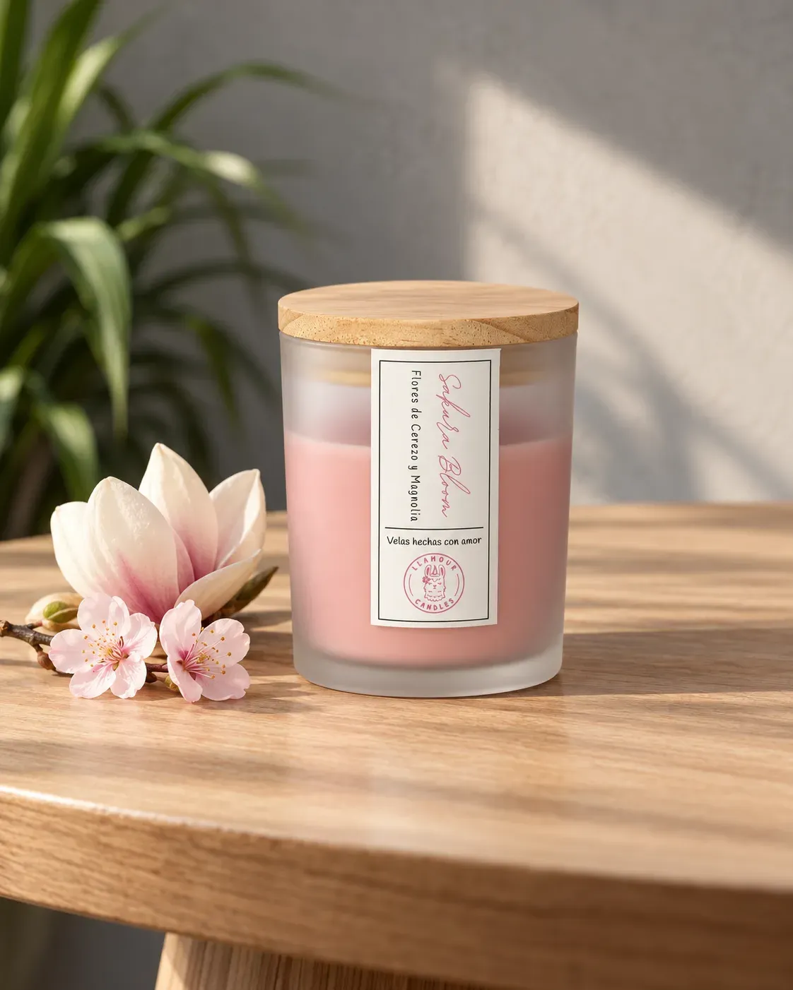 Vela Aromática Clásica - Sakura Bloom