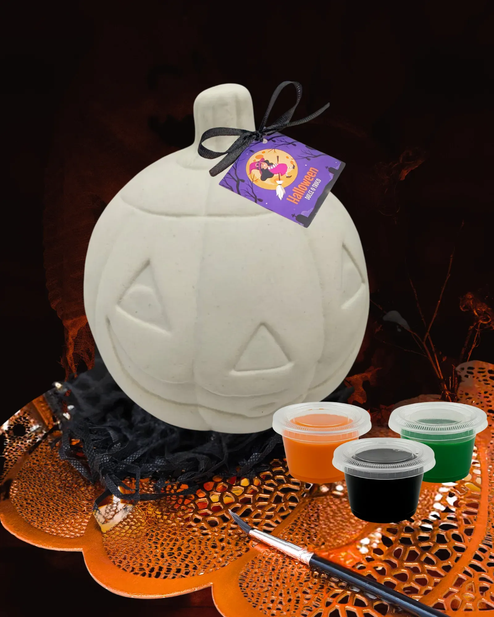 Kit para pintar tu: Calabaza - imagen 1
